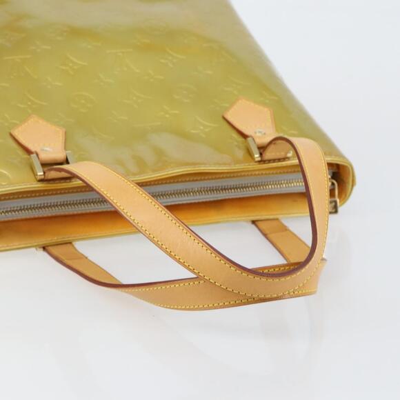 LOUIS VUITTON Monogram Vernis Houston Hand Bag Gris M91053 - Picture 7 of 13